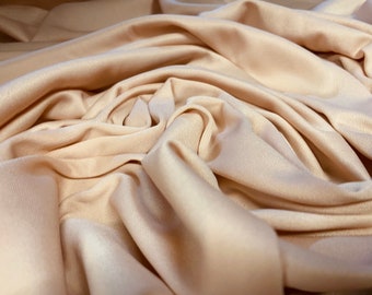 Single jersey polyester fabric - 60 inches wide - plain - Blush