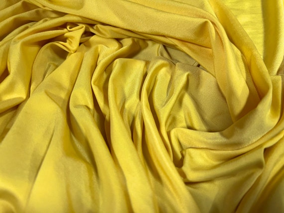 stretch jersey dress fabric Silky Knit Jersey Fabric, Polyester Stretch Dressmaking Material, Semi Sheen 21 Colours for Apparel, Marquee Events, Table Chair Cover Drape