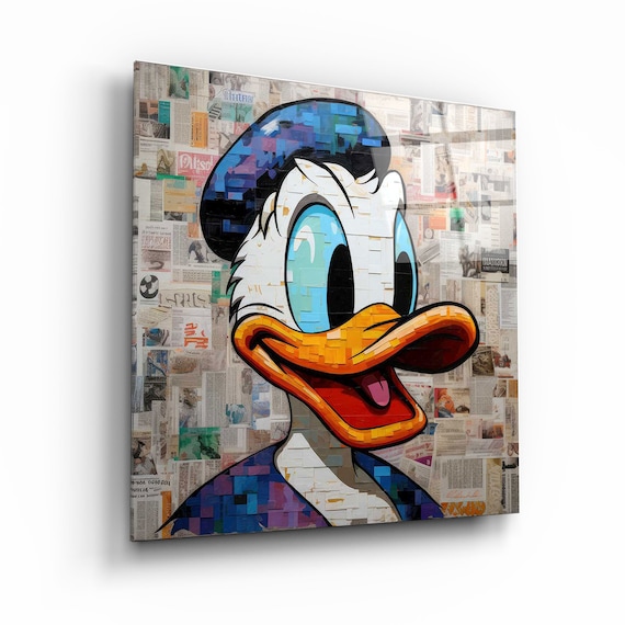 Donald Duck Stained Glass Ornament Make It And Bake It