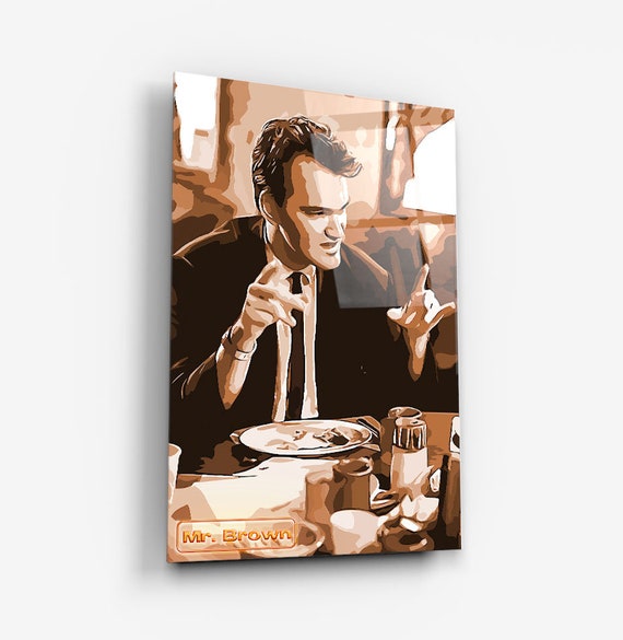 Legendary QUENTIN TARANTINO Abstract Art Style Sketch Portrait - Quentin Tarantino - Phone Case