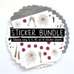 Sticker Sheet Bundles - Save up to 25%