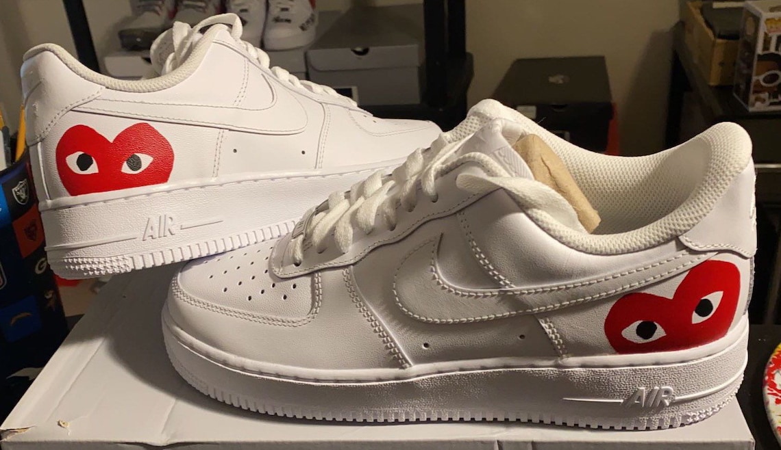 nike air force 1 x cdg