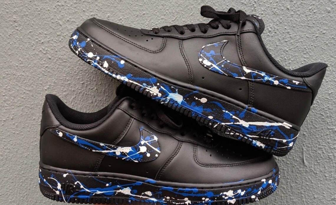 air force paint splatter