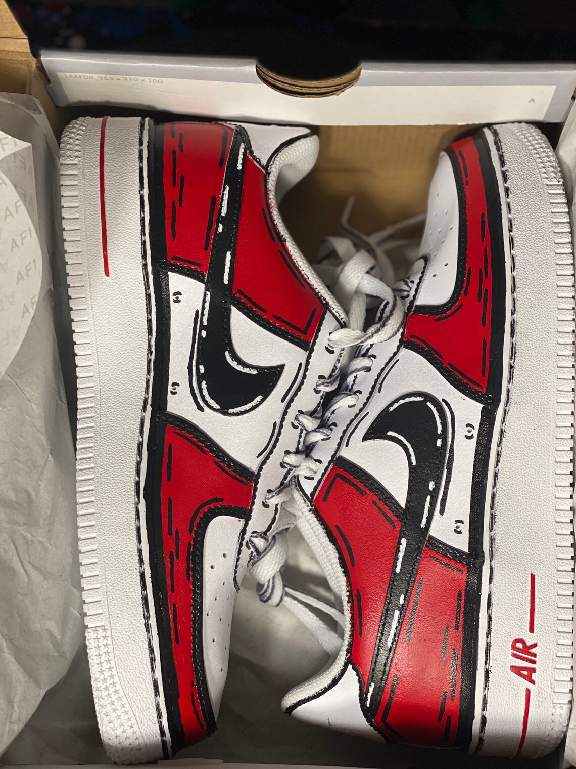 mister cartoon air force 1