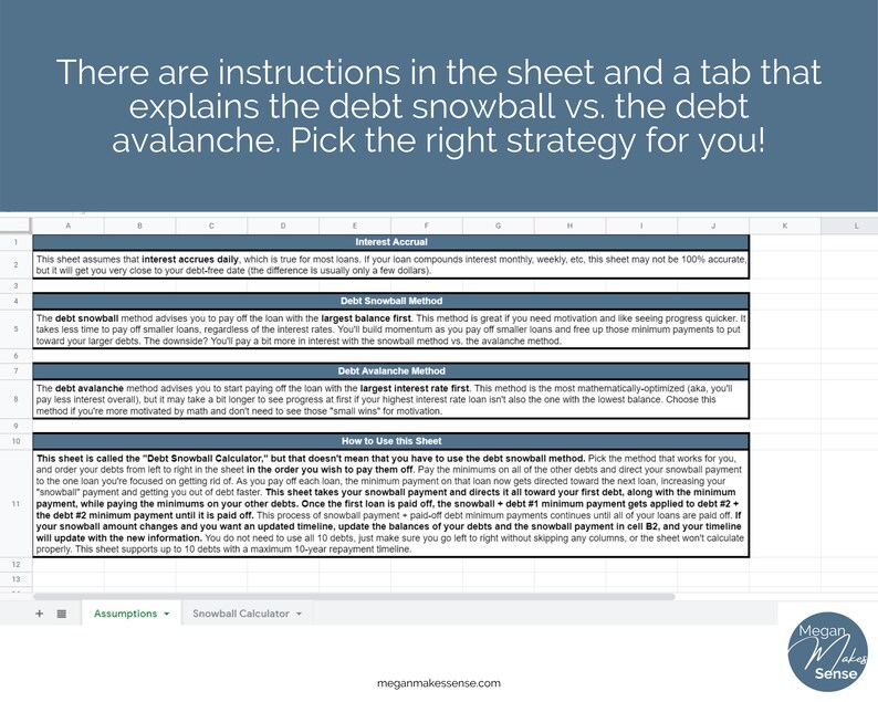 Dave Ramsey Student Loan Payoff Calculator Debt Snowball Calculator Dave Ramsey Debt Payoff Tracker - Etsy