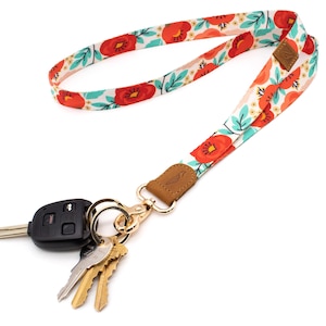 Cordón para llaves, cordón para el cuello, llavero para hombres y mujeres - Cordones para el cuello geniales para llaves
