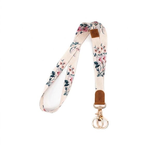 Neck Lanyard for Keys | Patterned Key Lanyard | ID Badge Holder