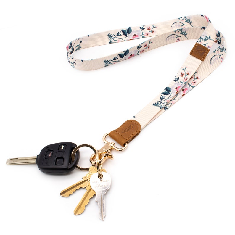 Patterned Key Lanyard Neck Lanyard for Keys ID Badge Etsy