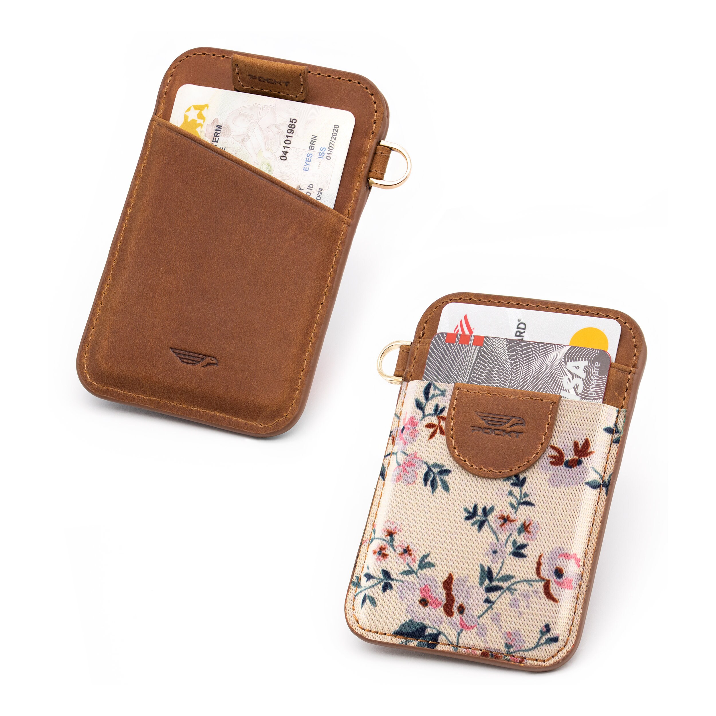 Slim Card Holder Wallet for Men and Women Minimalist Front Etsy