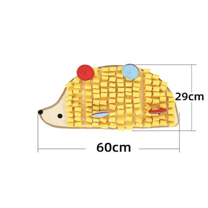 Puzzle Dog Toys Hedgehog Snuffle Mat Dog Sniffing Toys Etsy