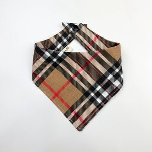 Handmade Fall Tartan Plaid serena Dog Bandana - Etsy