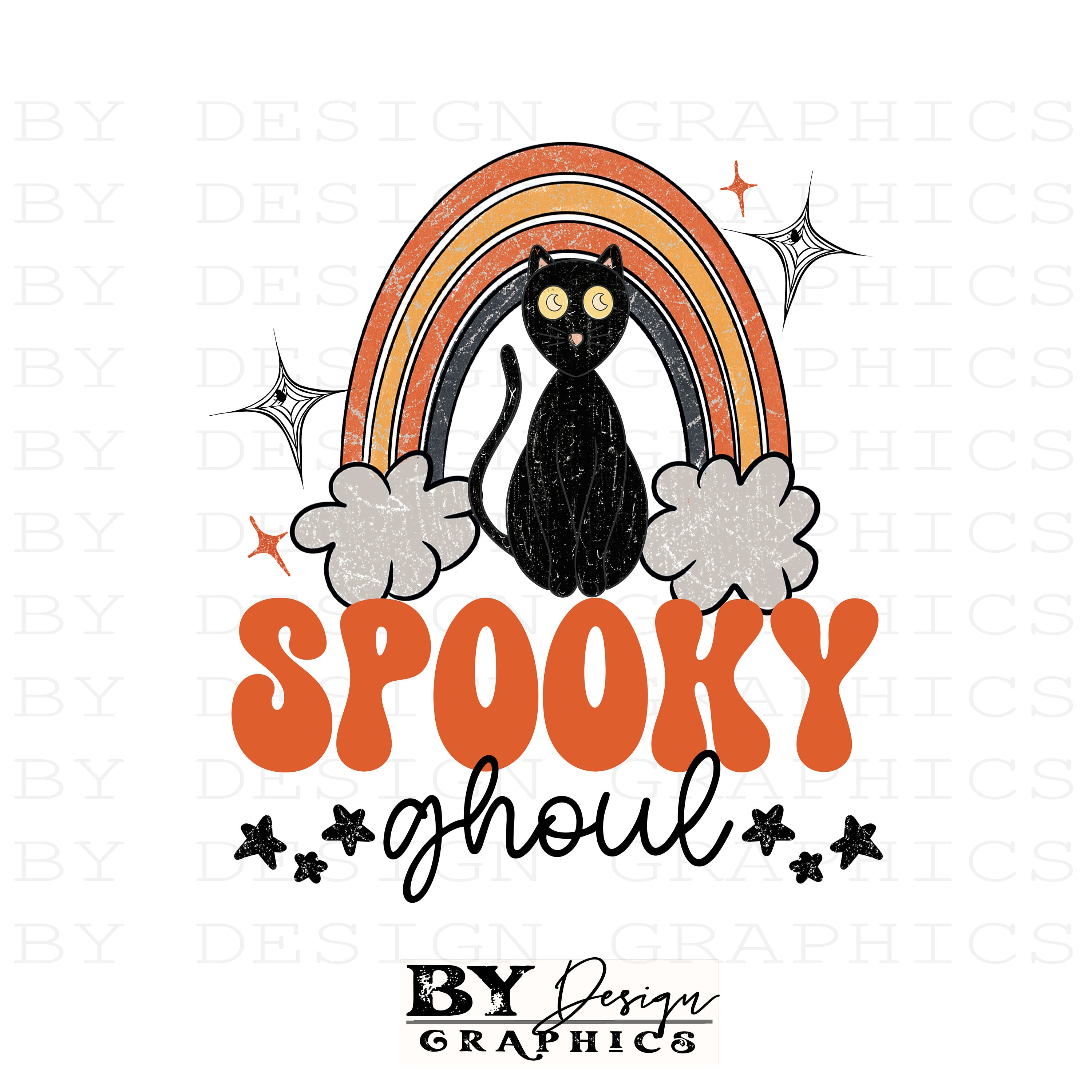 Girl Halloween PNG Spooky Ghoul PNG Black Cat PNG Cute 