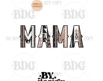 Western Mama PNG | Womens Western png | Western Mom And Me PNG | Tribal Print Mama Png | Western Womens Shirt Png | Western Tribal Print Png