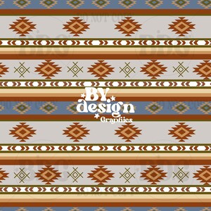 Tribal du sud-ouest sans couture | Garçon tribal sans couture | Western sans couture | Couverture western sans couture | Tribal occidental sans couture | Genre neutre