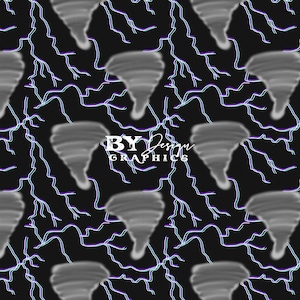 Tornado Seamless | Meteorologist Seamless | Severe Storm Seamless | Thunderstorm Seamless | Storm Chaser Seamless | Tornado Season Seamless