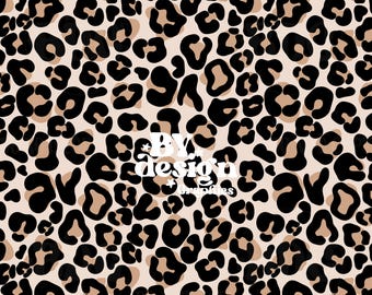 Leopard Print Seamless | Bold Leopard Print Seamless | Leopard Seamless | Cheetah Seamless | Brown Leopard Seamless | Original Leopard Print