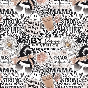 Mamá sin costuras / Mamá esbozada sin costuras / Fuerte como una madre sin costuras / Día de la madre sin costuras / Collage de mamá sin costuras / Pequeña tienda Mamá sin costuras