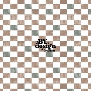 May include: A seamless pattern of alternating brown and gray squares with a distressed, textured look. The pattern is repeated throughout the image. The text "BY design Graphics" is centered in the image.