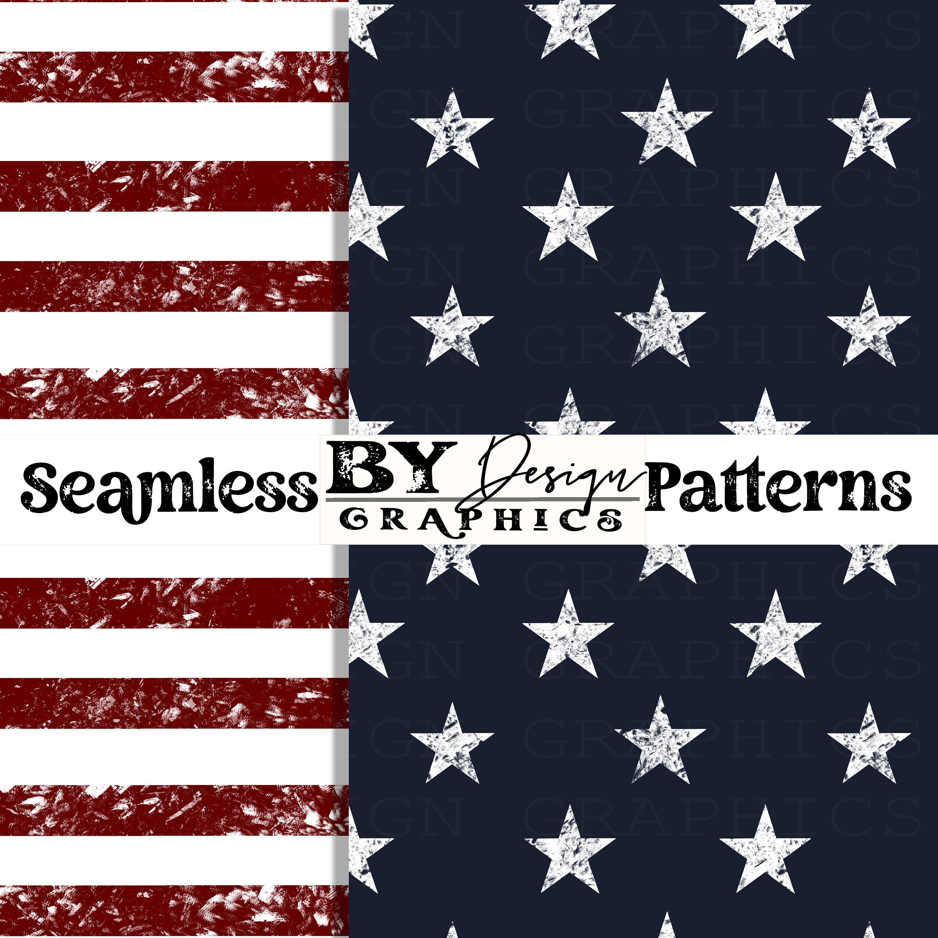 Distressed Flag Seamless Stars And Stripes Seamless Red Etsy 日本