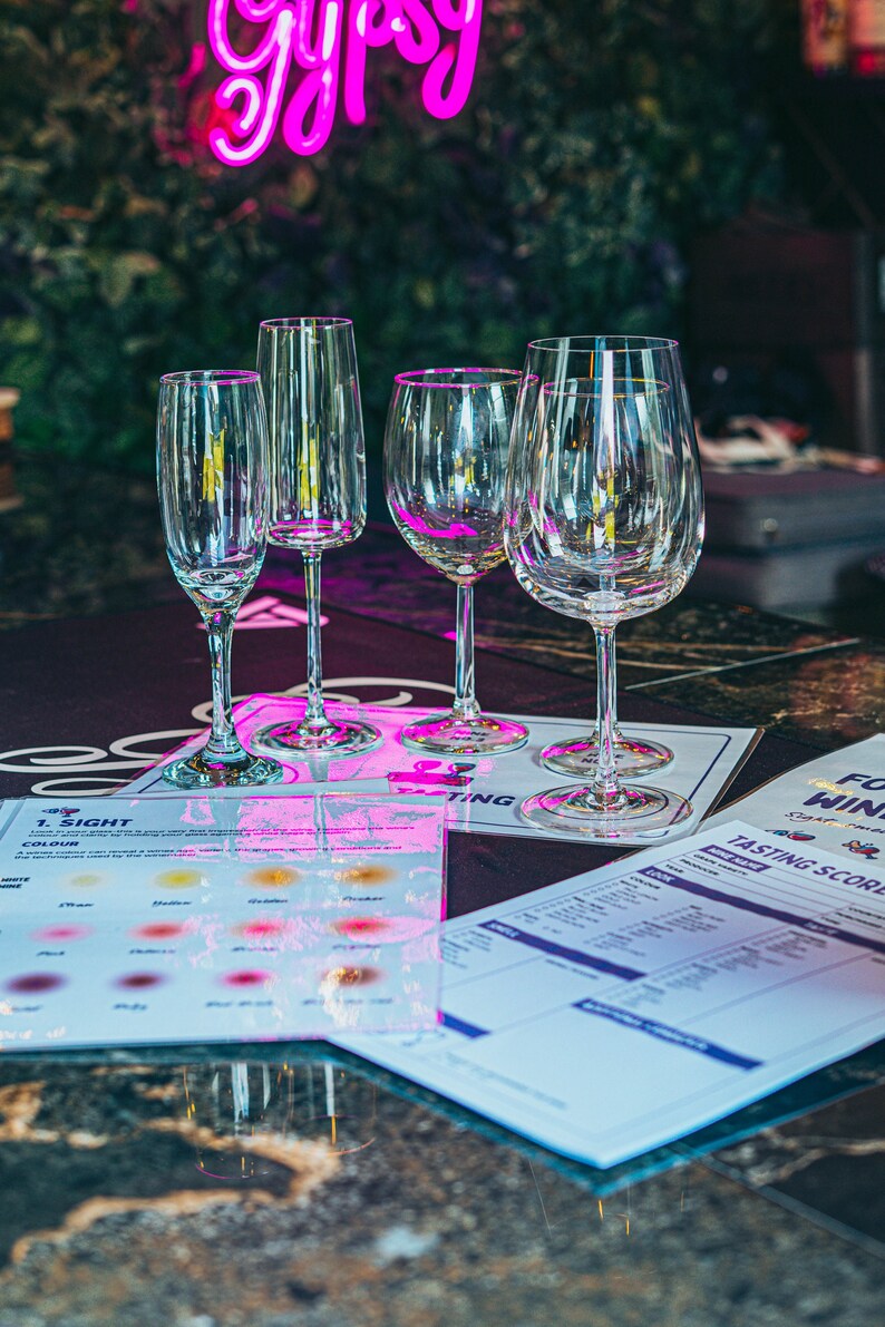 Wine Tasting Party, Instant Download Printable, Score Card, Place Mat, Bottle Labels. image 2