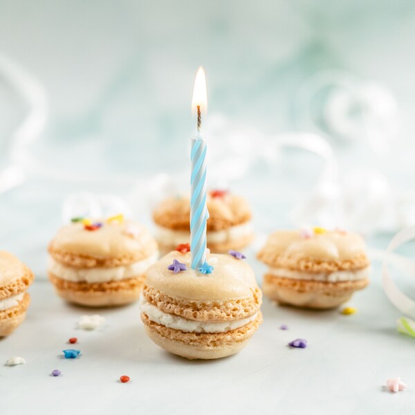 DIY Macaron Kit - Learn to Bake Macarons! Birthday Cake Macarons!