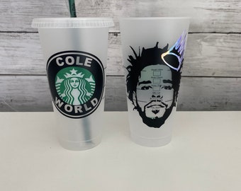 Taza Starbucks inspirada en J Cole / Regalo personalizado / Regalo de cumpleaños /