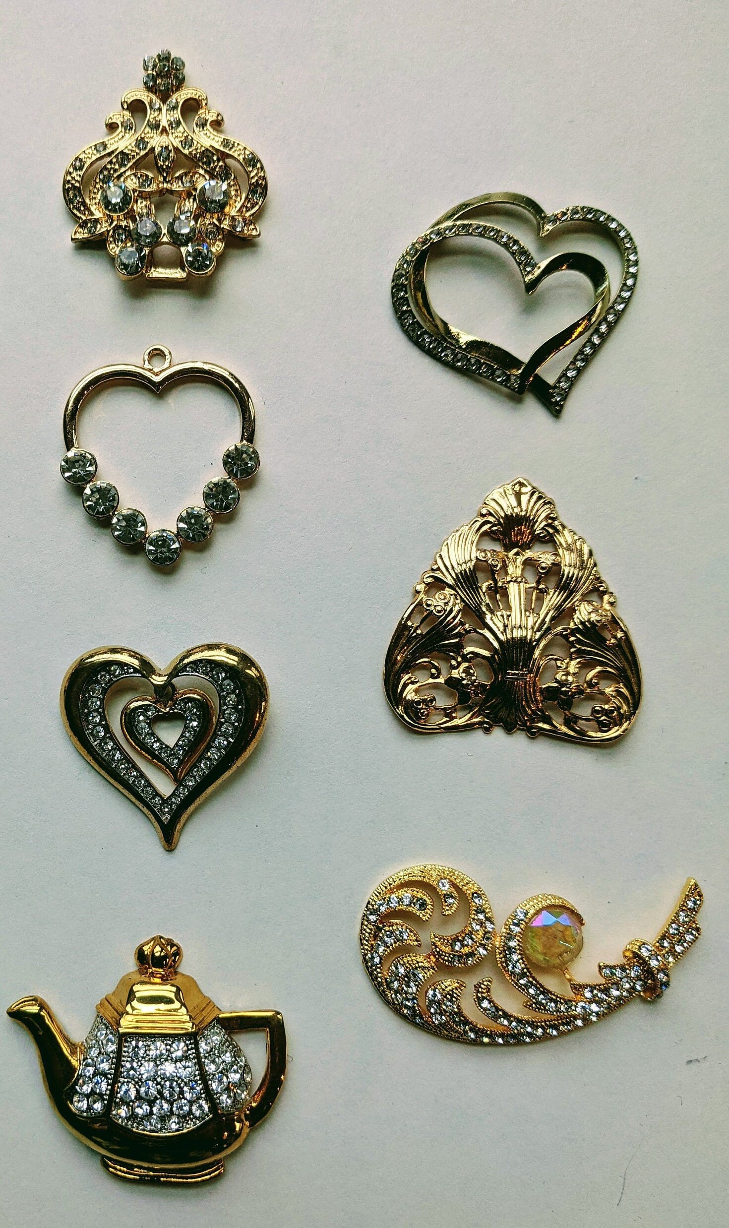 JEWELRY PARTS for crafting Costume Jewelry Junk Jewelry Etsy