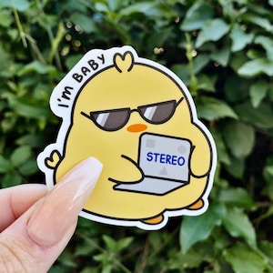 Soy Baby Chick Optometry Sticker / Optometry Gifts and Decals