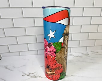 Gobelet en acier inoxydable de Porto Rico 20oz