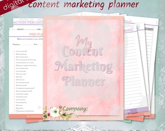 Planificador de marketing de contenido