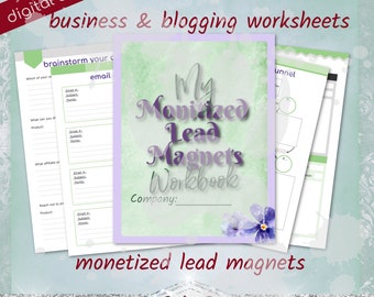 Printable Business Workbook