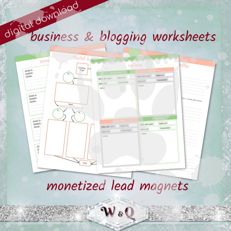 Notes Worksheet Business Printable Business Worksheets - Etsy