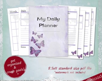 Undated Weekly Planner
