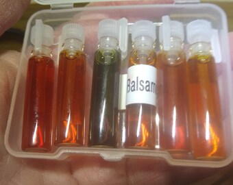 DISCOVERY SET, Sample Natural Botanic Oils, Nature Based PERFUME