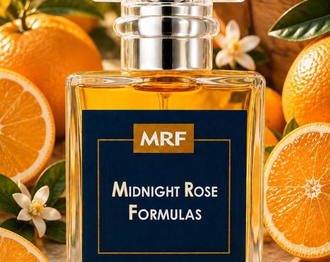 AUDACIOUS ORANGES Natural Essential Oil Perfume