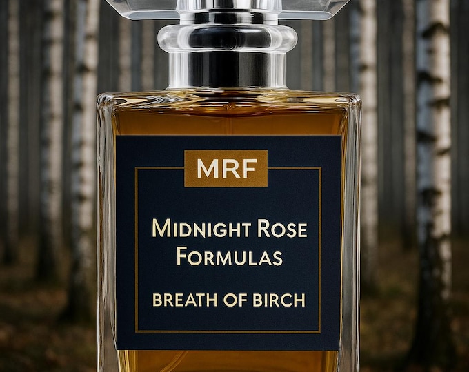 BREATH OF BIRCH Natural Essential Oil Perfume by Midnight Rose Formulas