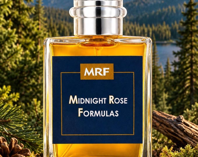 EXOTIC WOODLANDS Natural Essential Oil Perfume by Midnight Rose Formulas
