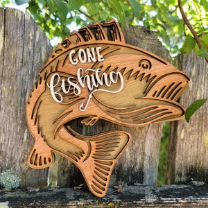 Signe de pêche allé Svg, Fête des Pères