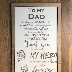 Dad Sign SVG, Father’s Day, hero