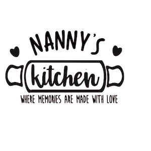 Nanny&#39;s kitchen SVG