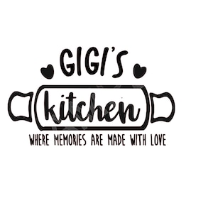 Gigi es Kitchen SVG
