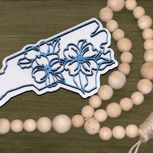 North Carolina Flower SVG