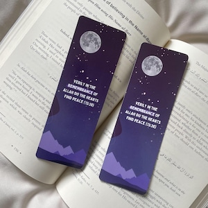 Islamic Bookmark | Quran Bookmark | Islamic Gift | Ramadan Gift | Eid Gift | Muslim |