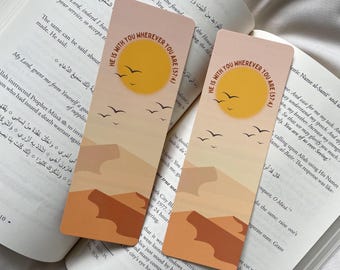 Islamisches Lesezeichen | Koran Vers Kunst | Moslemisches Geschenk