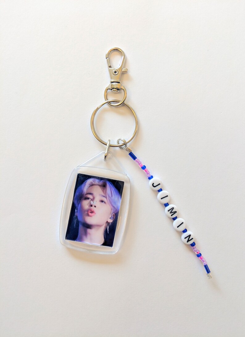 BTS keychain// Jimin Etsy