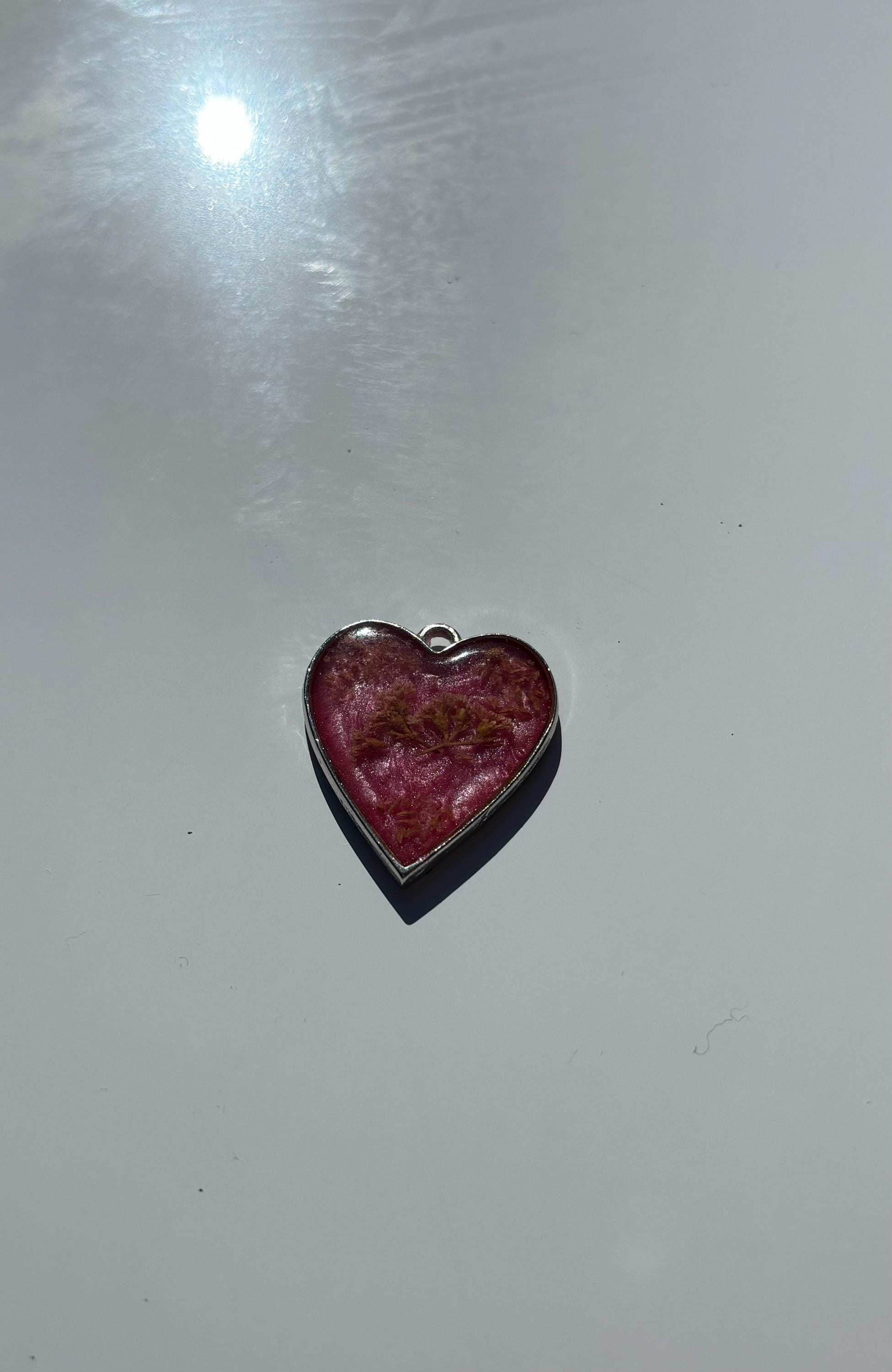 Ciondolo BIRKS in argento sterling a forma di cuore, motivo
