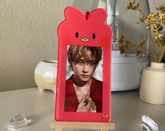 Bangtan Buns: Tata Acrylic Photocard Holder