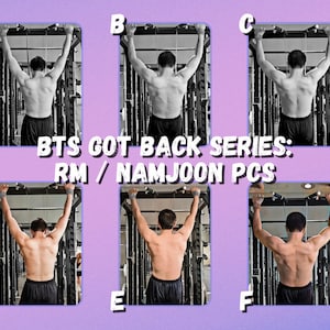 BTS Got Back series: RM / Namjoon Photocards