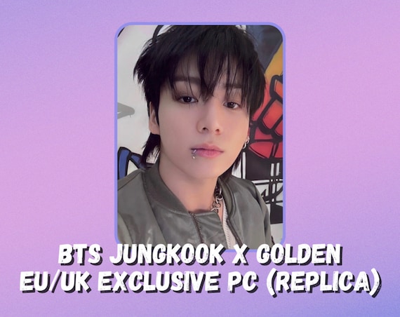 ジョングクGOLDEN showcase限定photocard トレカ BTS BTS JUNGKOOK 'GOLDEN' Official Photocard (POB, Standard