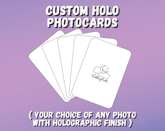 Custom Holographic Photocards
